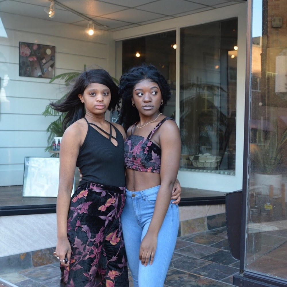 Velvet Black Eggplant Floral top